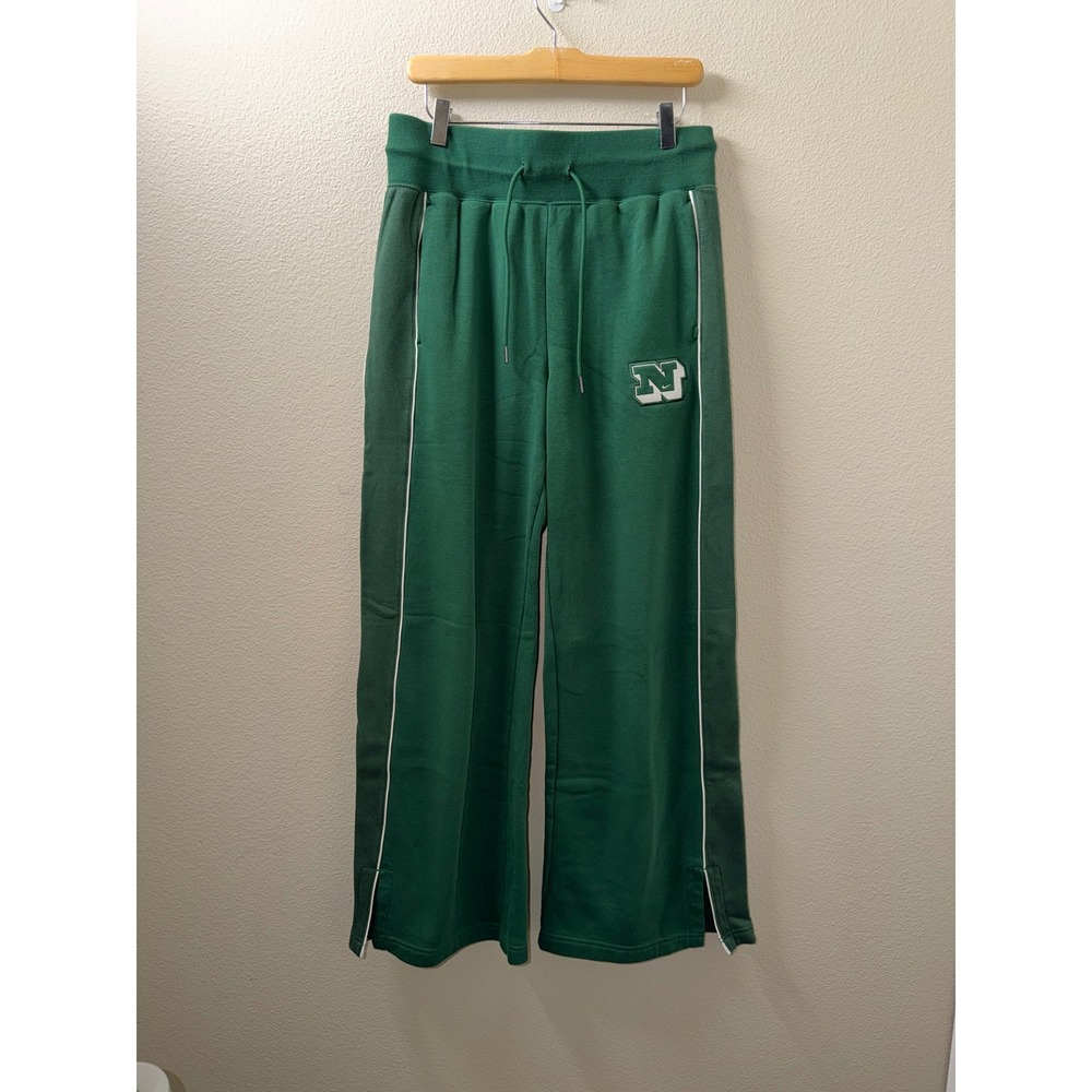 Women's Nike Green Wide Leg Sweats ize Medium